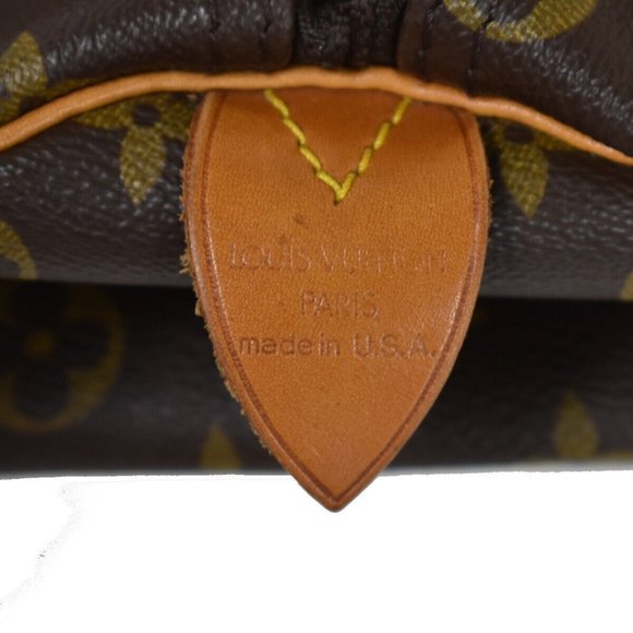 Authentic LOUIS VUITTON Keepall 50 Travel Hand Bag Monogram Leather - Picture 13 of 16
